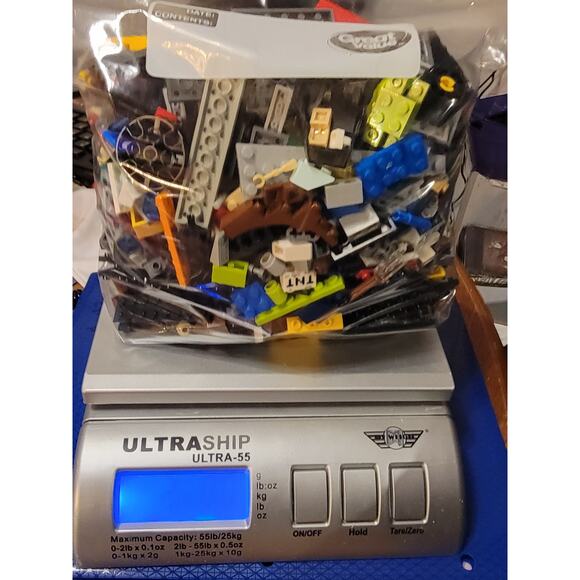 LEGO LOT 2LB MIXED SIZE COLORS - Picture 2 of 3